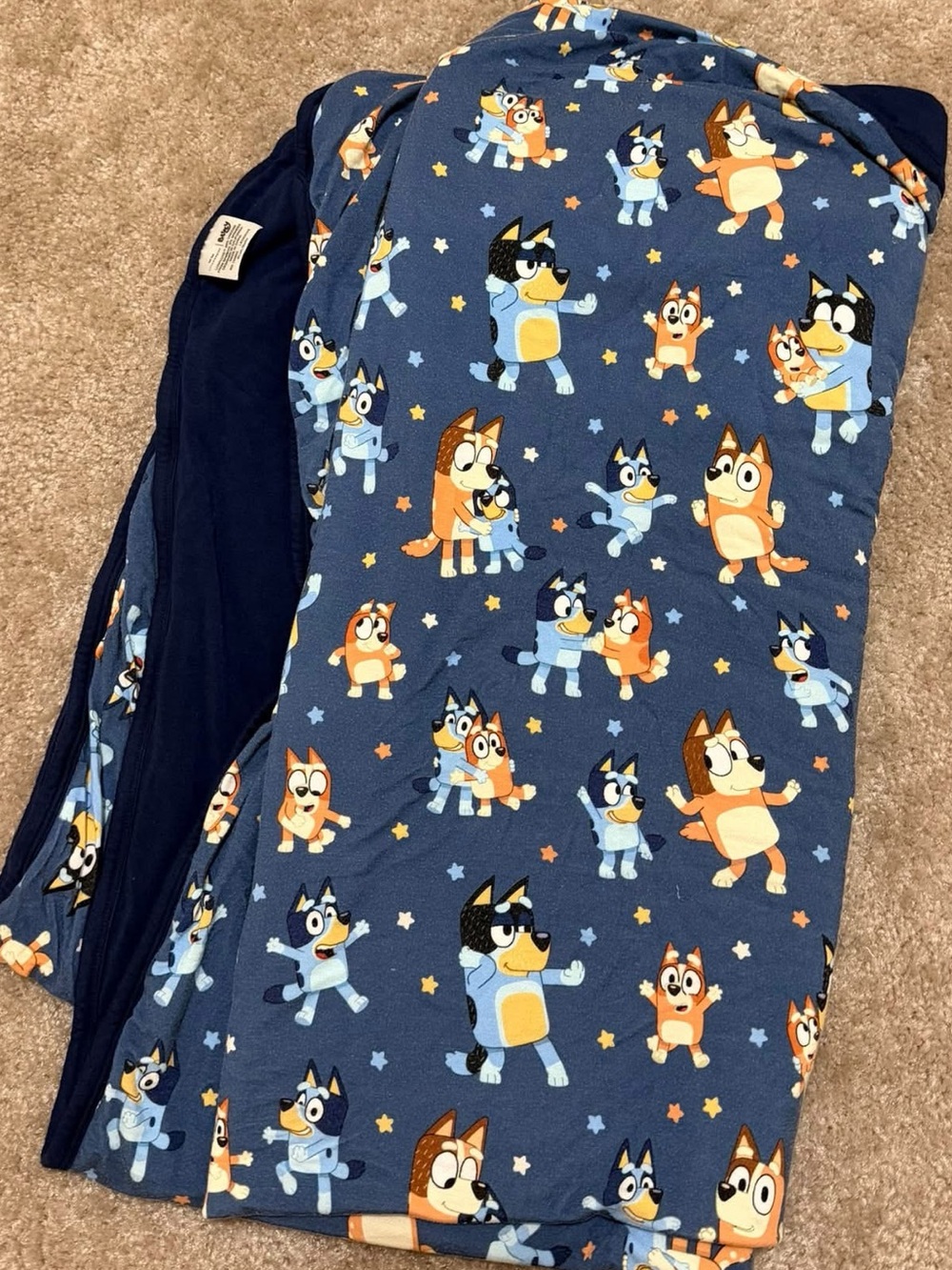 Little Sleepies Bluey Cloud Blanket